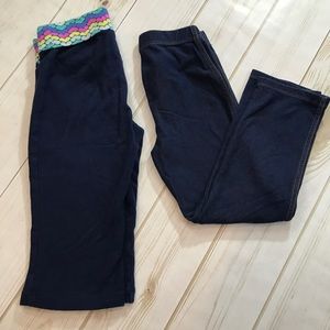 Girls 2 Leggings Pants Bundle, Girls Size 4T